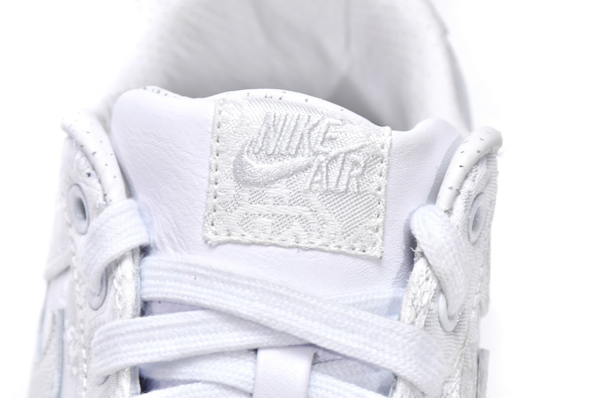 CLOT x Nike Air Force 1 Premium White AO9286-100 - Image 6