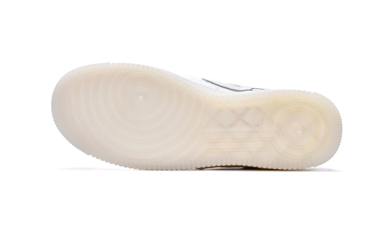 CLOT x Nike Air Force 1 Premium White AO9286-100 - Image 5