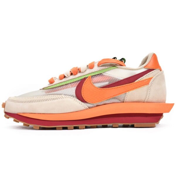 CLOT x sacai x Nike LDWaffle Orange Blaze DH1347-100