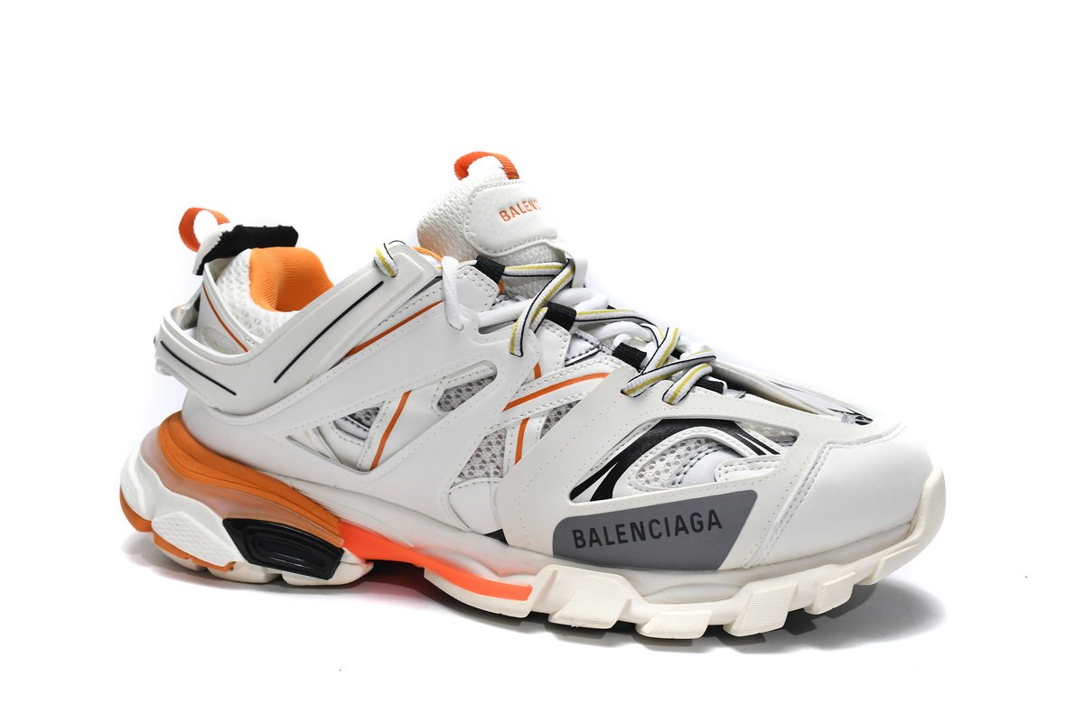 Balenciaga Track White Orange Black 542436 W1GB1 9059 - Image 3