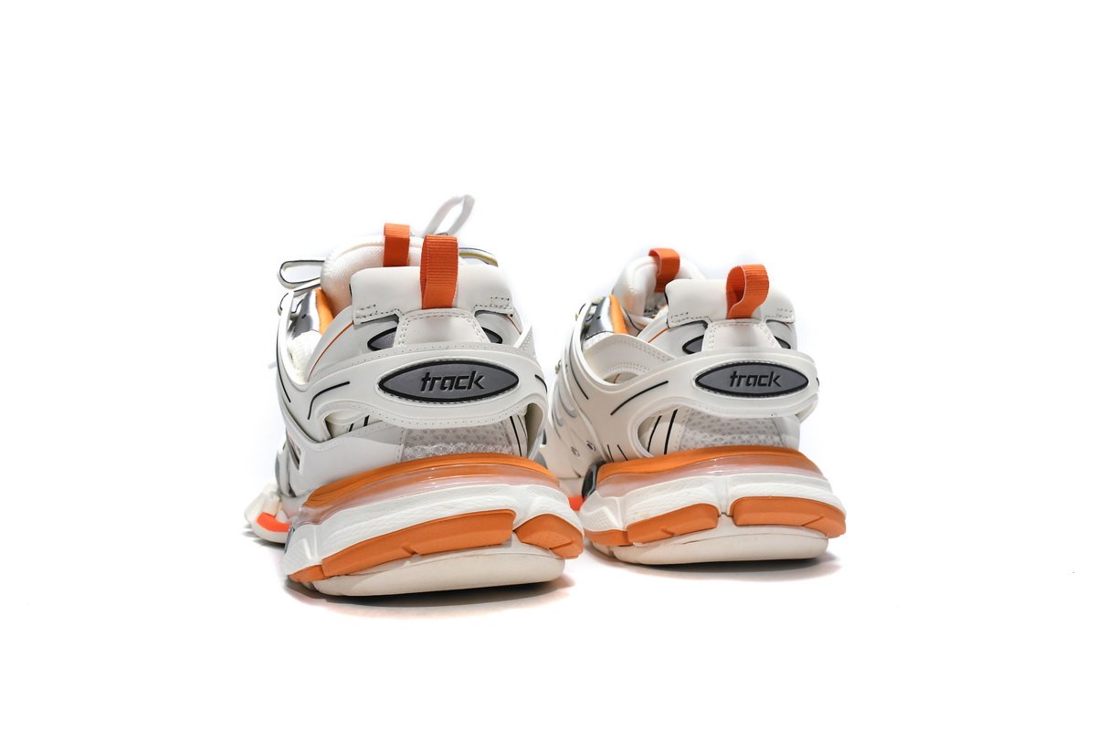 Balenciaga Track White Orange Black 542436 W1GB1 9059 - Image 4