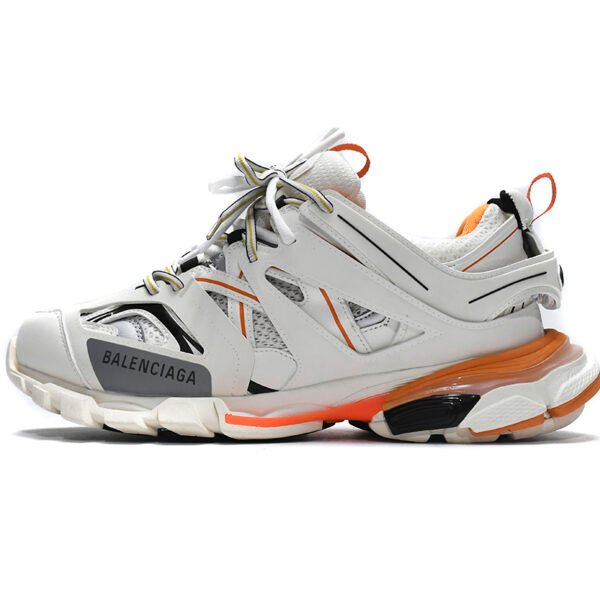 Balenciaga Track White Orange Black 542436 W1GB1 9059