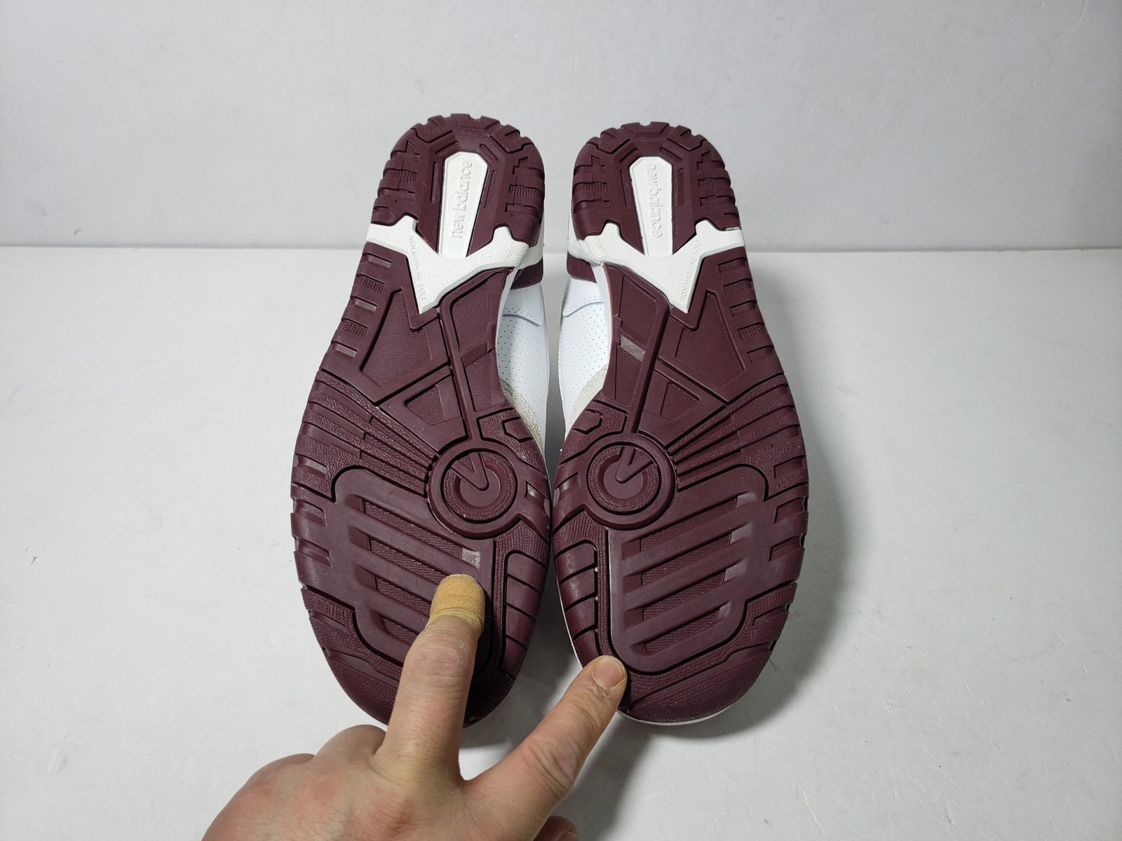 New Balance 550 Sea Salt Burgundy  BB550LI1 - Image 7