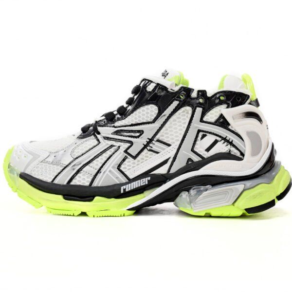 Balenciaga Runner Black white, and Yellow 677402 W3RBP 1093
