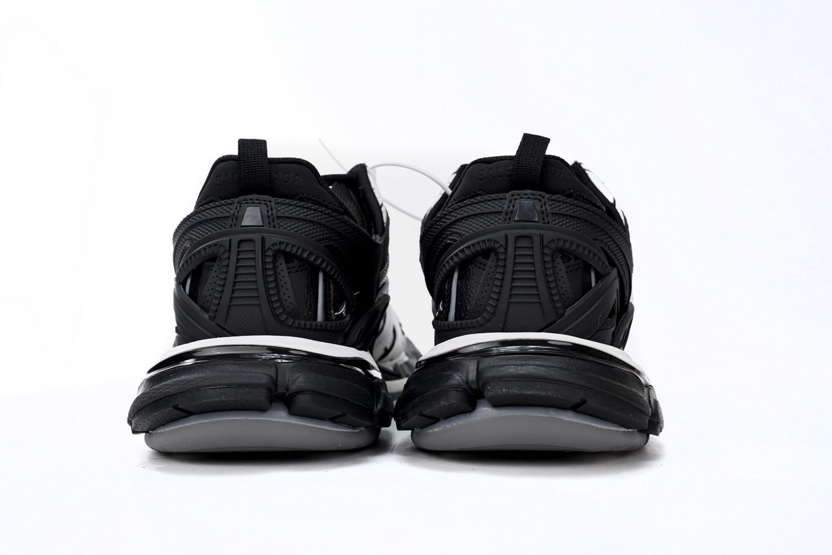 Balenciaga Track 2 Sneaker Black And White 568614 W2GN3 1090 - Image 10