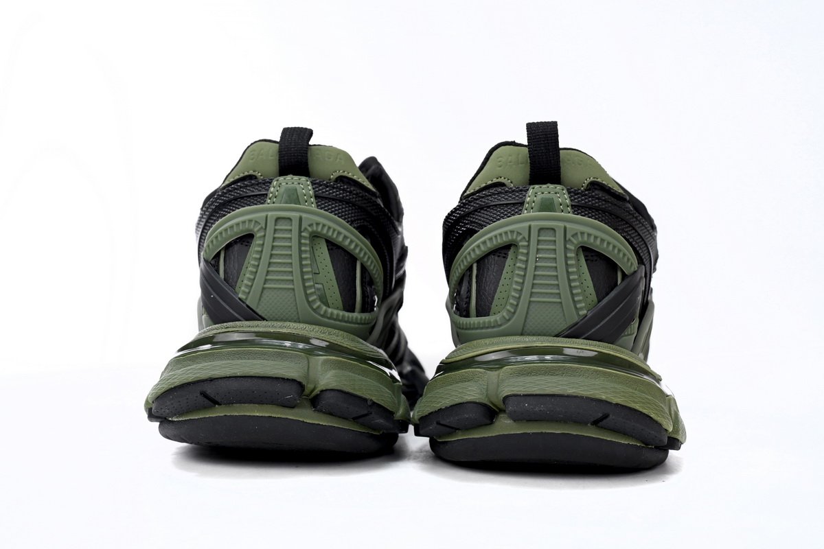 Balenciaga Track 2 Sneaker Military Black 568614 W3AE1 2311 - Image 5