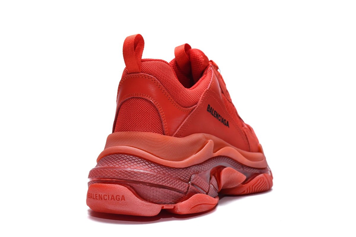 Balenciaga Triple S Red Clear Sole 541624W09O16500 - Image 5