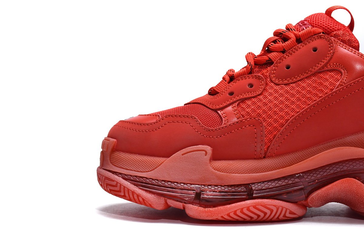 Balenciaga Triple S Red Clear Sole 541624W09O16500 - Image 7