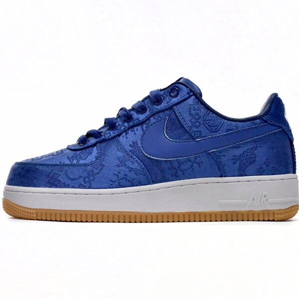 CLOT x Nike Air Force 1 Low Premium Blue Silk CJ5290-400