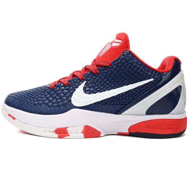 Nike Kobe 6 Protro White Blue Red  436311-003