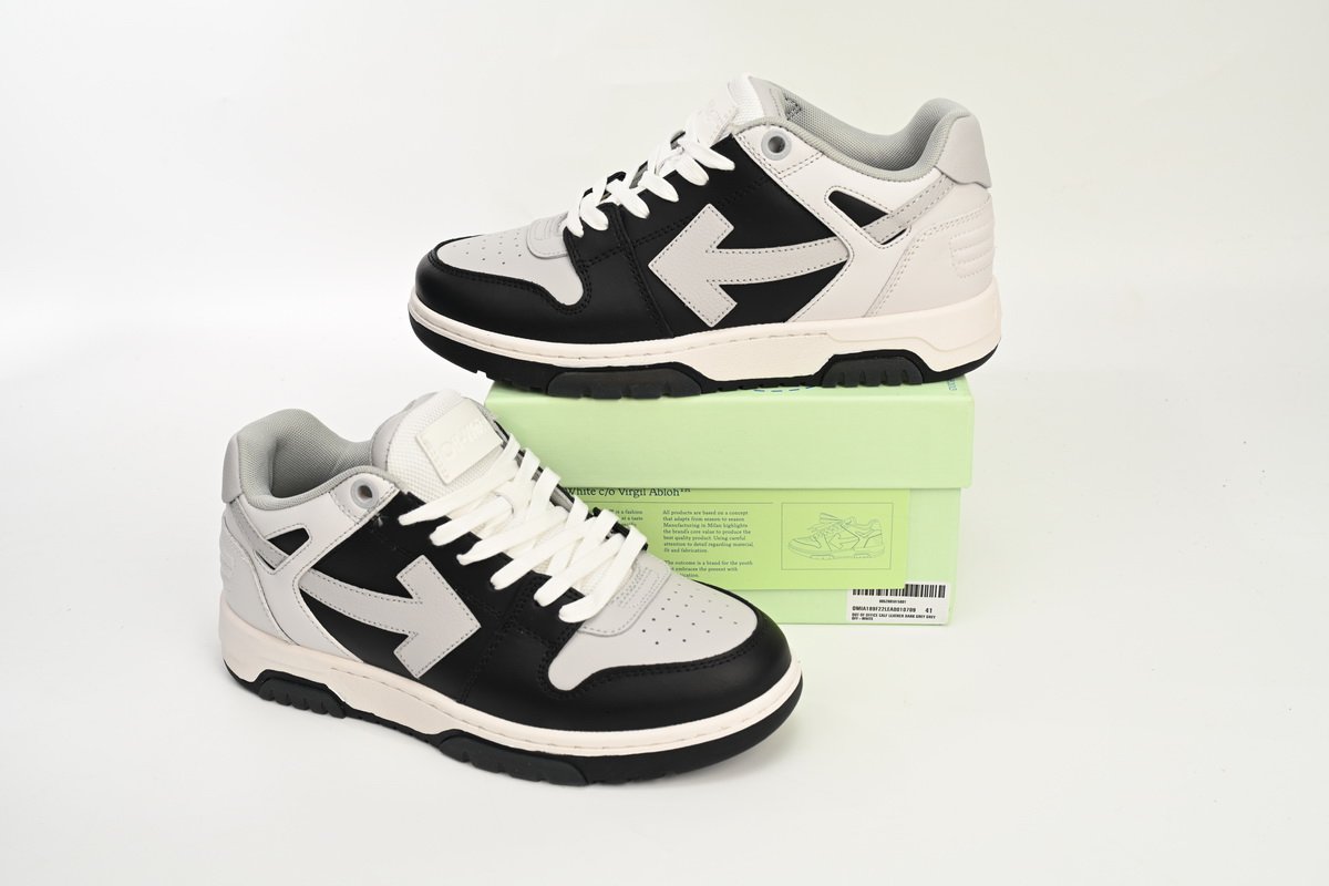 OFF-WHITE Out Of Black And White Gray OMIA189F 22LEA001 0709 - Image 2