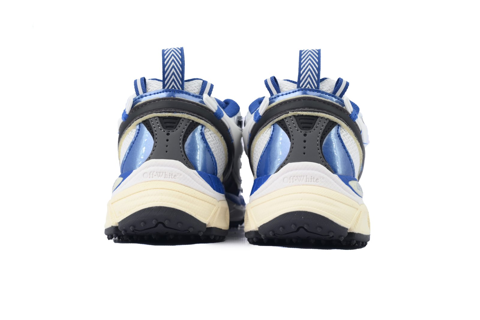 OFF-WHITE Out Of Deep Blue White  OMIA295F24 FAB00 10145 - Image 7