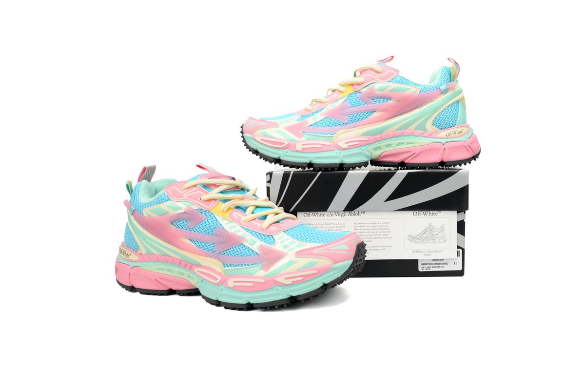 OFF-WHITE Out Of Blue Pink Bl OIIA295F24 FAB00 10002 - Image 2