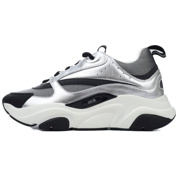 Dior B22 Sneakers  Black Grey Silver