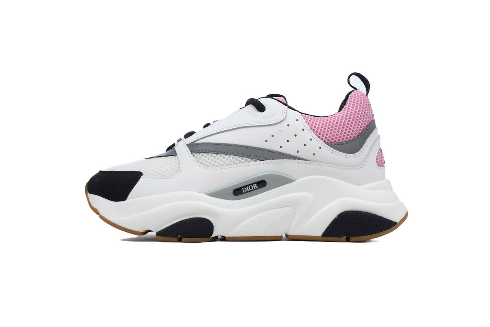 dior_b22_sneakers_pink_gray_1BD569F137C18 Dior B22 Sneakers Pink Gray - Image 1