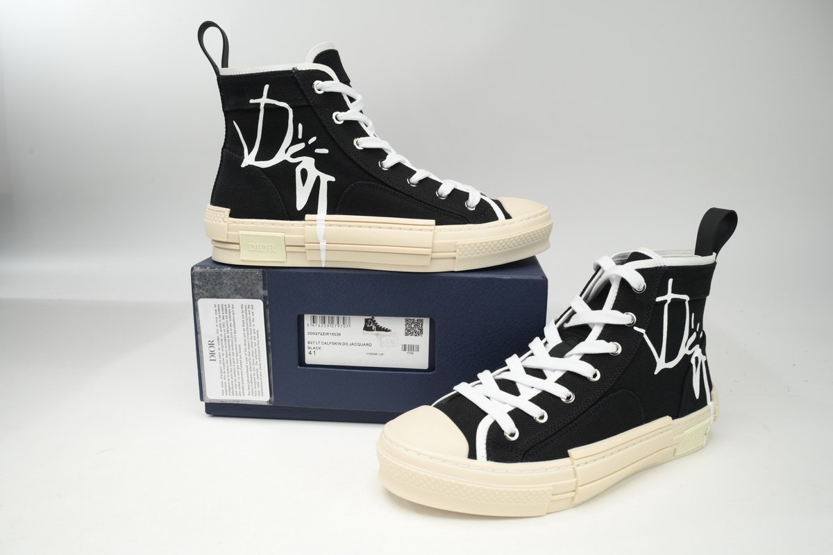 Dior B23 HT Oblique Transparency Black Co branding - Image 3