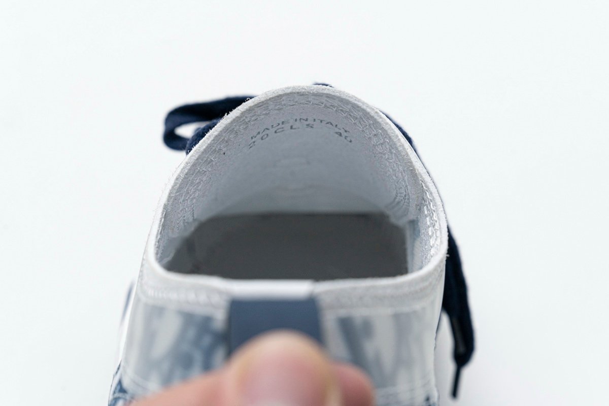 Dior B23 HT Oblique Transparency LOW T00962H565 White Blue - Image 10