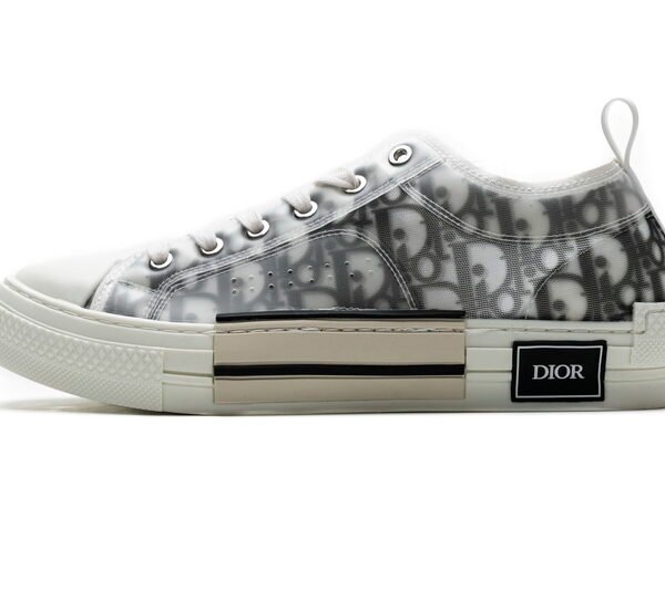 Dior B23 HT Oblique Transparency Low H565 White