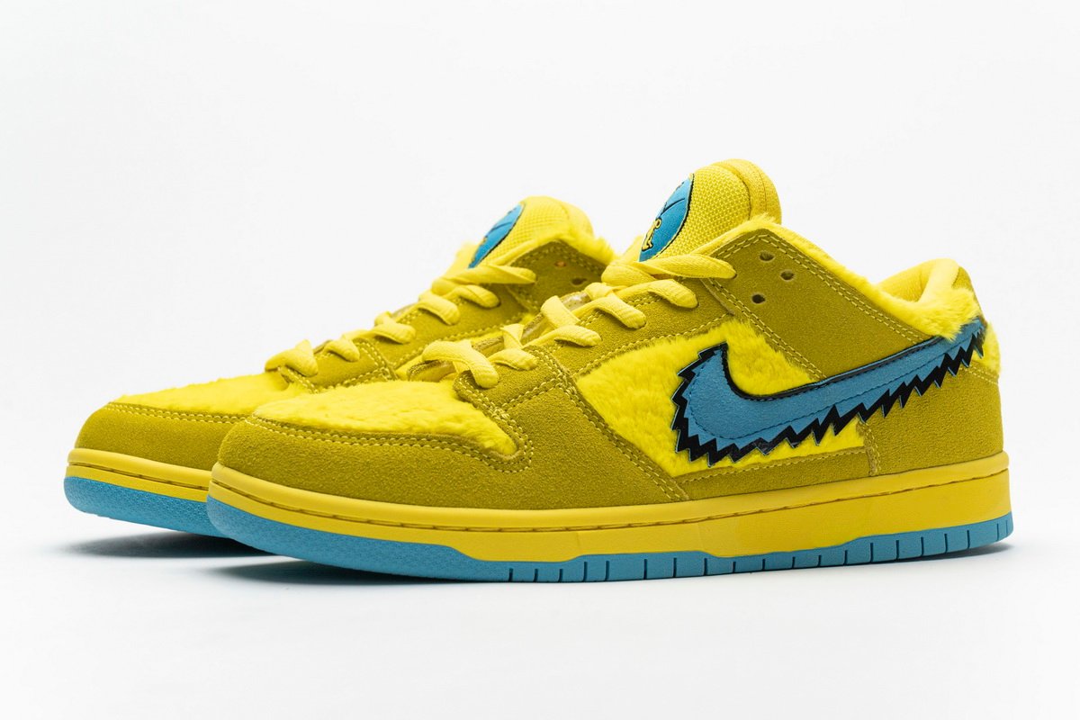 Grateful Dead x Nike SB Dunk Low “ Yellow Bear” CJ5378-700 - Image 7