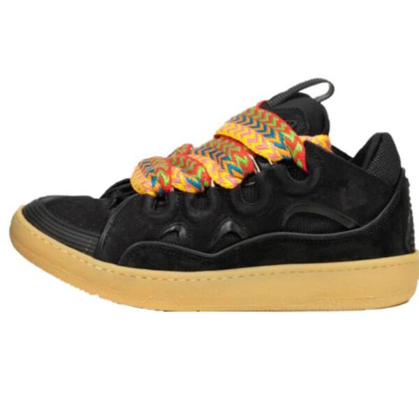 Lanvin Leather Curb Black FM-147446