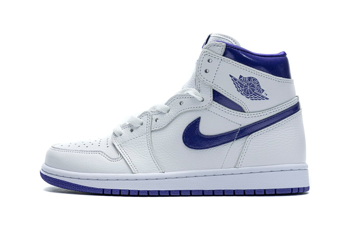 ljr_air_jordan_1_retro_high_og_white_purple_cd0461_151_178972D30291E Air Jordan 1 Retro High OG White Purple CD0461-151 - Image 1