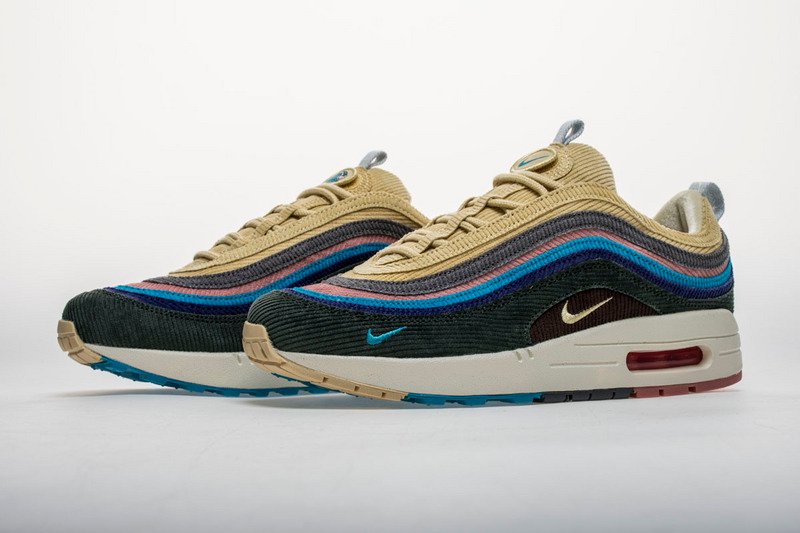 MAX97 OFF-WHITE x Nike Air Max 97 Release Date Corduroy Cap AJ4219-400 - Image 8