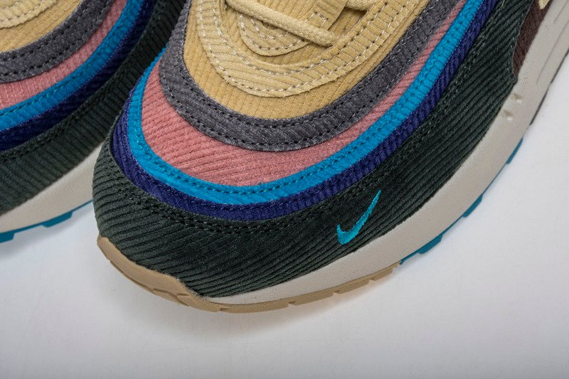 MAX97 OFF-WHITE x Nike Air Max 97 Release Date Corduroy Cap AJ4219-400 - Image 11