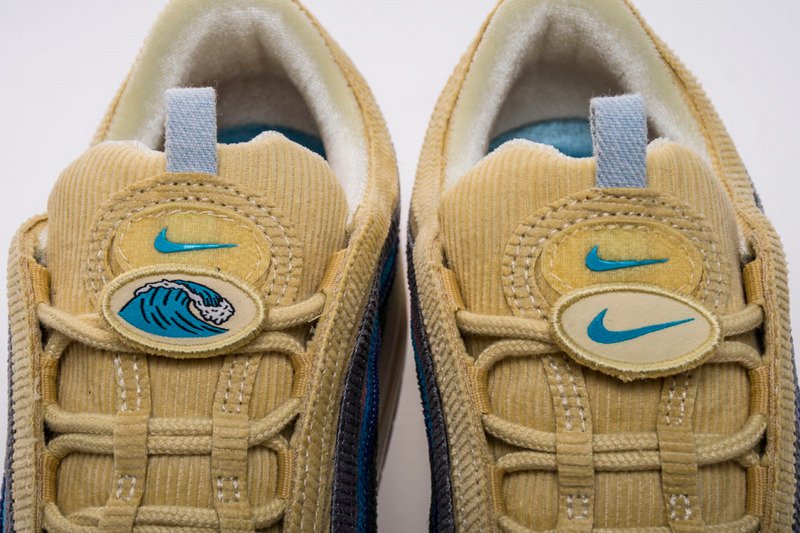 MAX97 OFF-WHITE x Nike Air Max 97 Release Date Corduroy Cap AJ4219-400 - Image 10