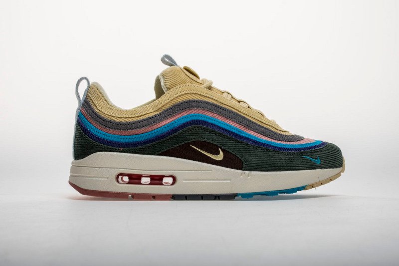 MAX97 OFF-WHITE x Nike Air Max 97 Release Date Corduroy Cap AJ4219-400 - Image 3