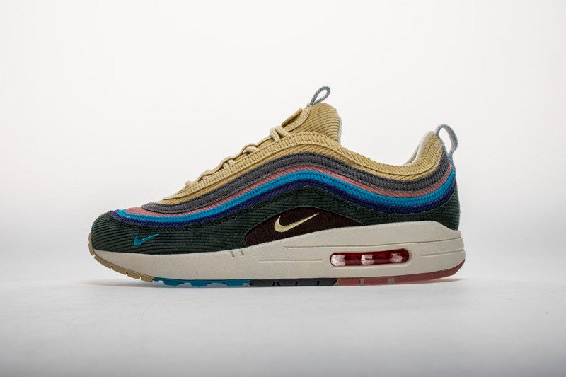 MAX97 OFF-WHITE x Nike Air Max 97 Release Date Corduroy Cap AJ4219-400 - Image 1