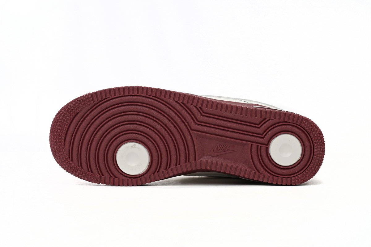 Nike Air Force 1’07 Low Beige Red DQ7582-100 - Image 10