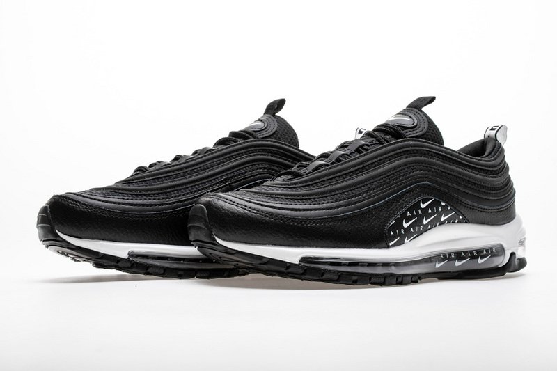 Nike Air Max 97 Swoosh Air Logos Black White AR7621-001 - Image 4