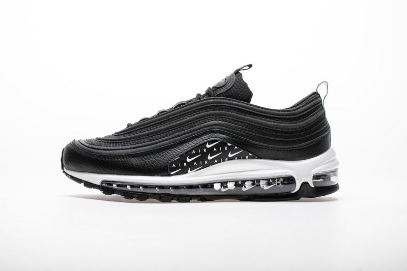 Nike Air Max 97 Swoosh Air Logos Black White AR7621-001 - Image 1