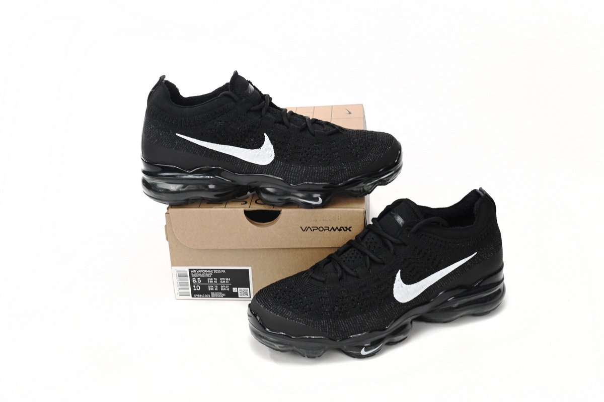 Nike Air Vapormax 2023 FK Black Sail Anthracite DV6840-002 - Image 3