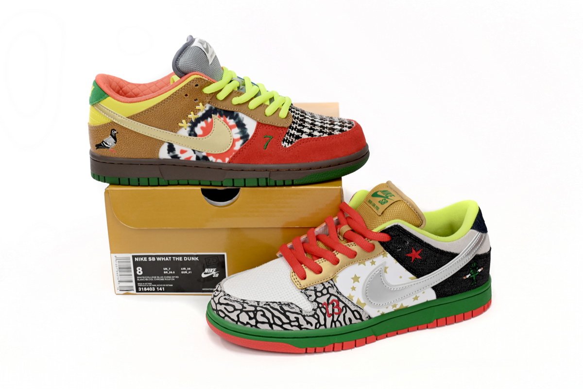 Nike Dunk Low "What the Dunk" Colorful Pigeon  318403-141 - Image 12