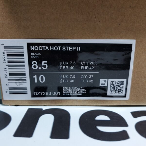 Nike Hot Step 2 Drake NOCTA Black DZ7293-001