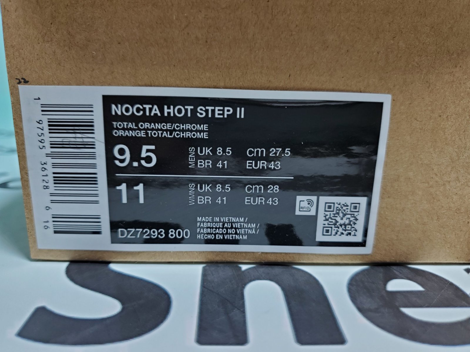 Nike Hot Step 2 Drake NOCTA Orange DZ7293-800 - Image 8