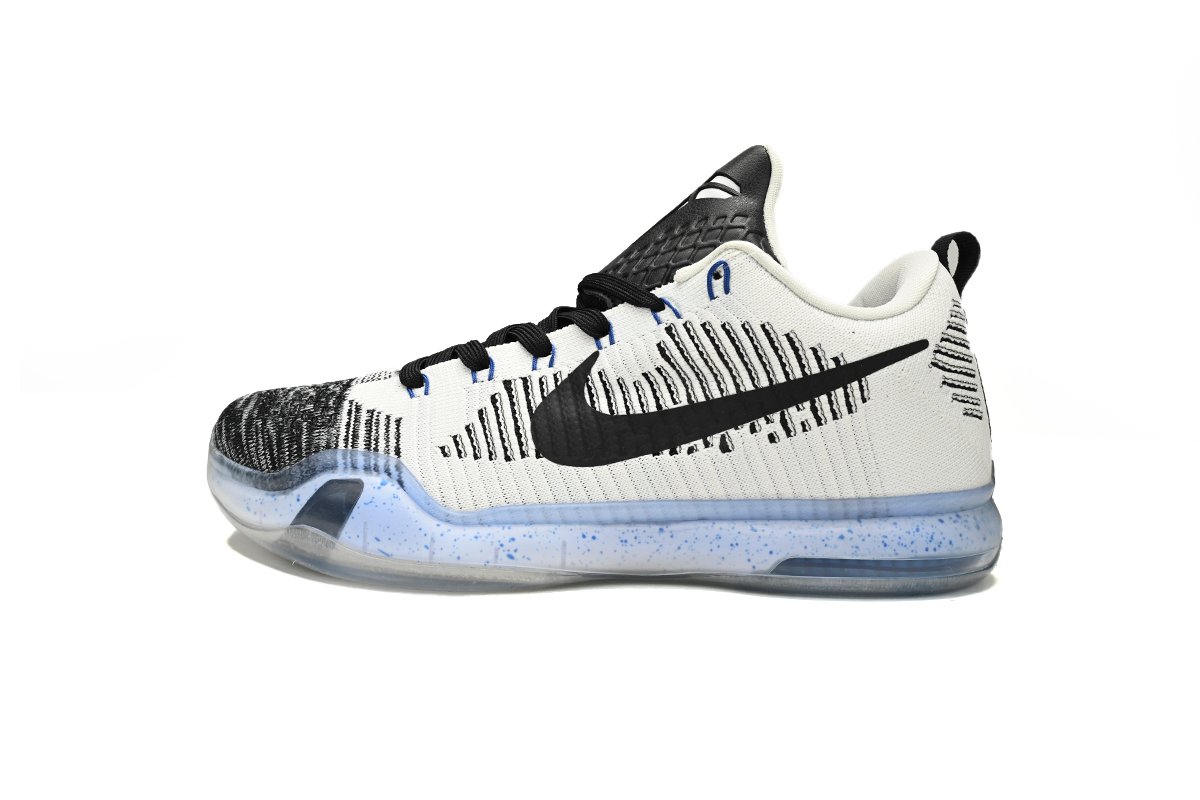 Nike Kobe 10 Elite Premium HTM Shark Jaws 805937-101 - Image 1