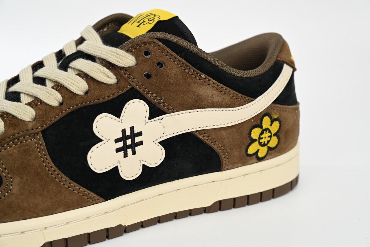 Nike SB Dunk Low WTP"MOSS" DUNK White Rice Dumplings 119-42-032 - Image 9