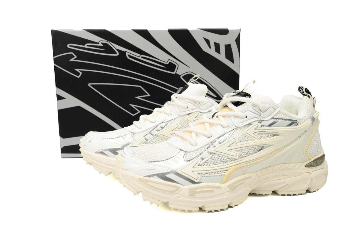 OFF-WHITE Out Of Blue Silver white  OIIA295F24 FAB00 10005 - Image 2