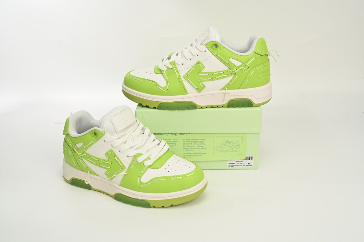 OFF-WHITE Out Of Green And White Limit OMIA189S 23LEA111 1111 - Image 2