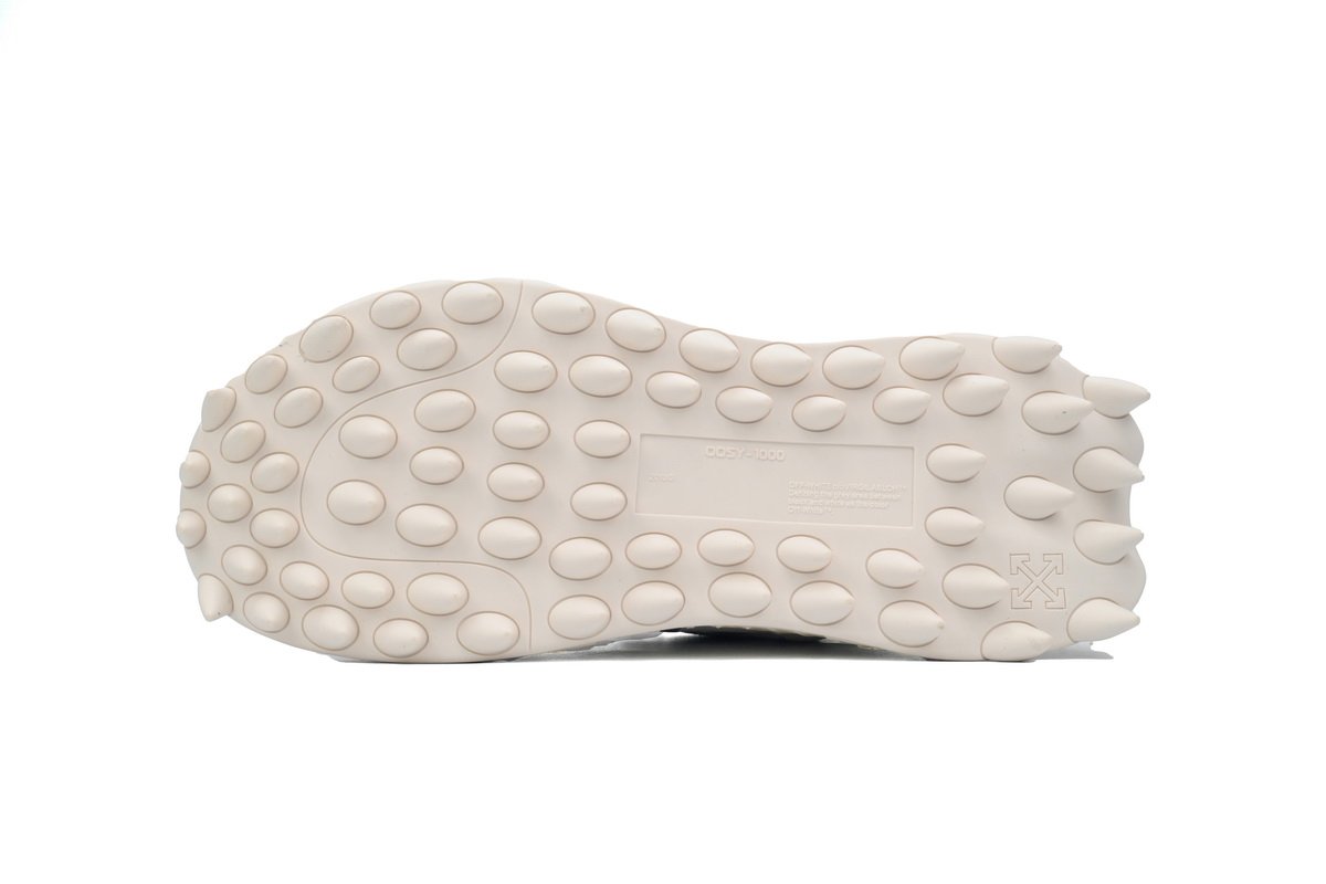 OFF-WHITE Out Of Light Green And White OMIA139S 2080004 530133 - Image 5