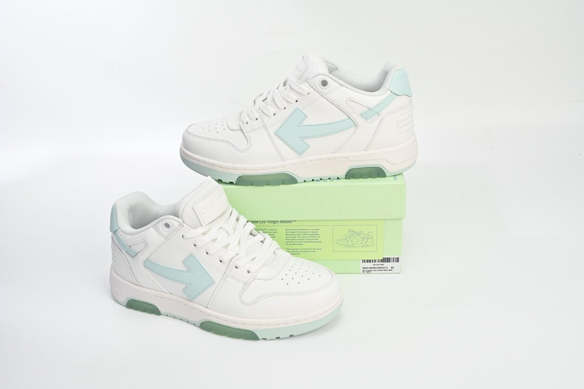 OFF-WHITE Out Of Light Green White  OWIA259F 22LEA00 10151 - Image 3