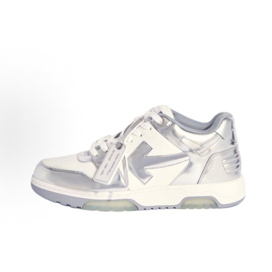 OFF-WHITE Out Of Office 'White Silver' OMIA189F 24LEA00E 0172 - Image 1