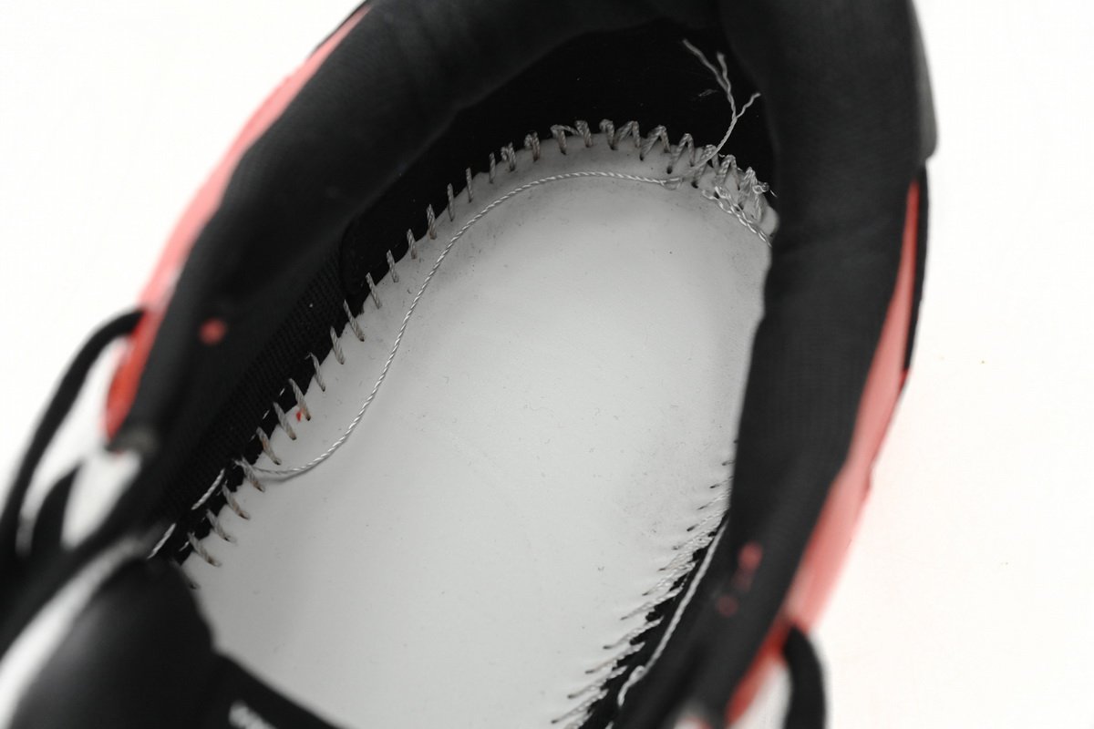 OFF-WHITE Out Of Office OOO Low Tops Black White Red OMIA189S23LEA0012510 - Image 11