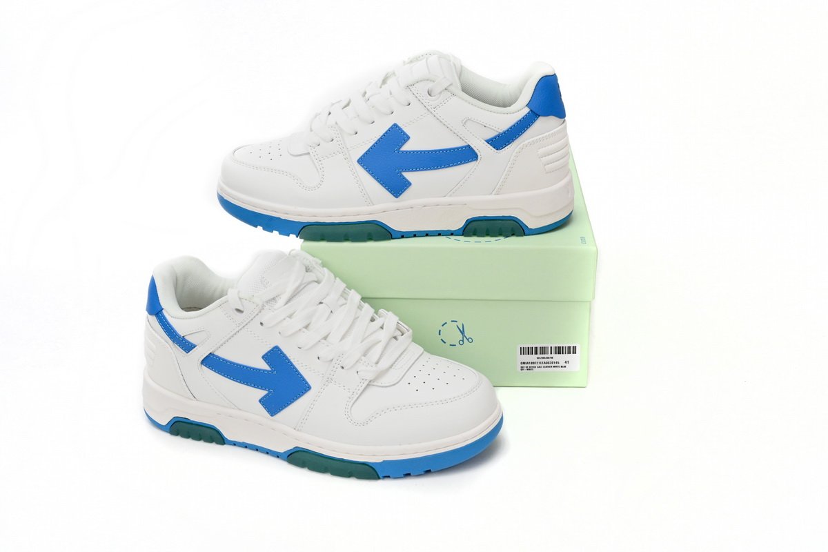 OFF-WHITE Out Of Office White Lake Blue OMIA189 C99LEA00 20145 - Image 2