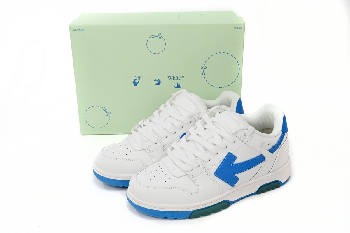 OFF-WHITE Out Of Office White Lake Blue OMIA189 C99LEA00 20145 - Image 3