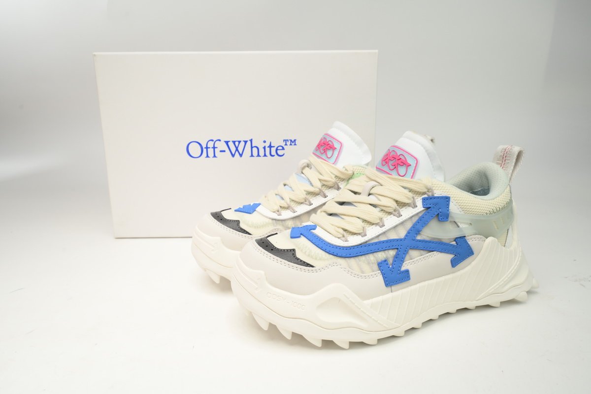 OFF-WHITE Out Of White Lake Blue OMIA139F 21FAB00 10445 - Image 2