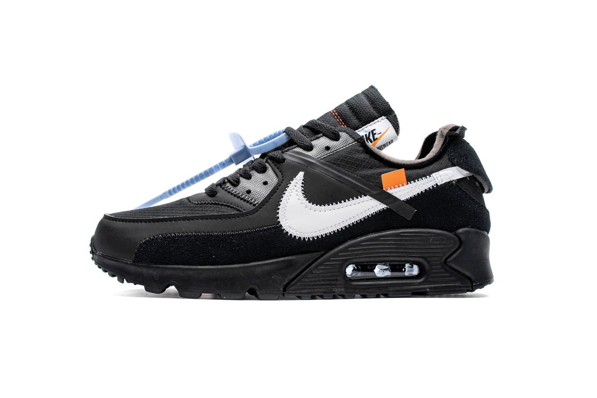 Off-White x Nike Air Max 90 “All Black” AA7293-001 - Image 1