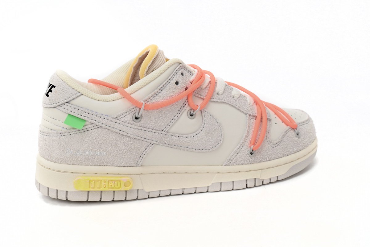 OFF WHITE x Nike Dunk SB Low The 50 NO.11 DJ0950-108 - Image 3